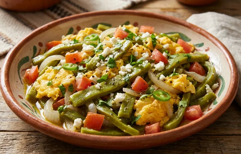 Nopales con Huevo