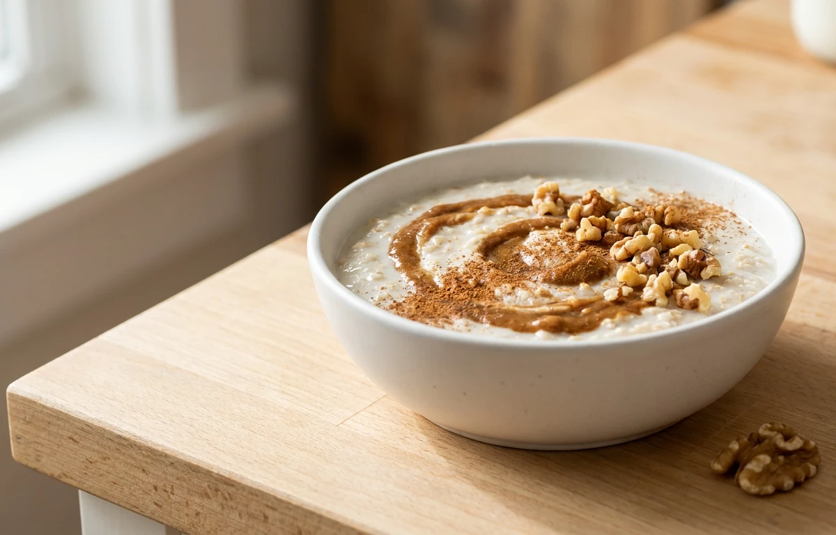 Oatmeal Sweetened with One Date