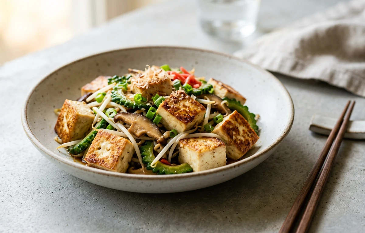 Okinawan Tofu Champuru