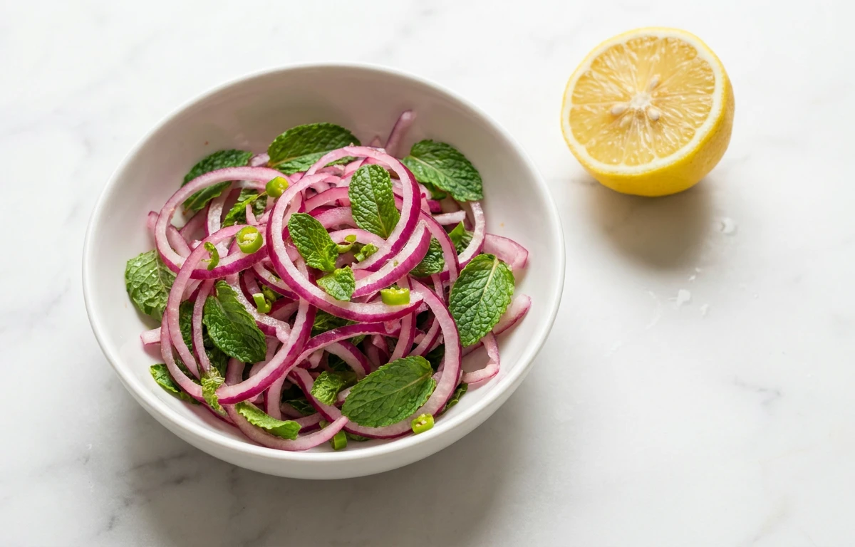 Onion-Mint Salad