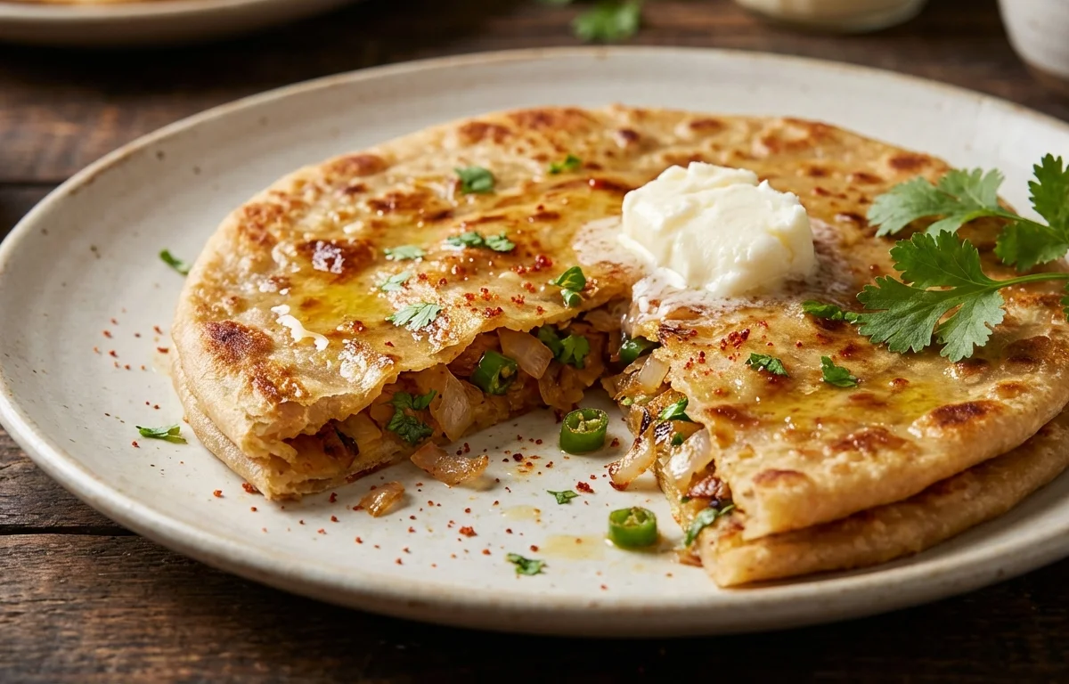 Onion Paratha