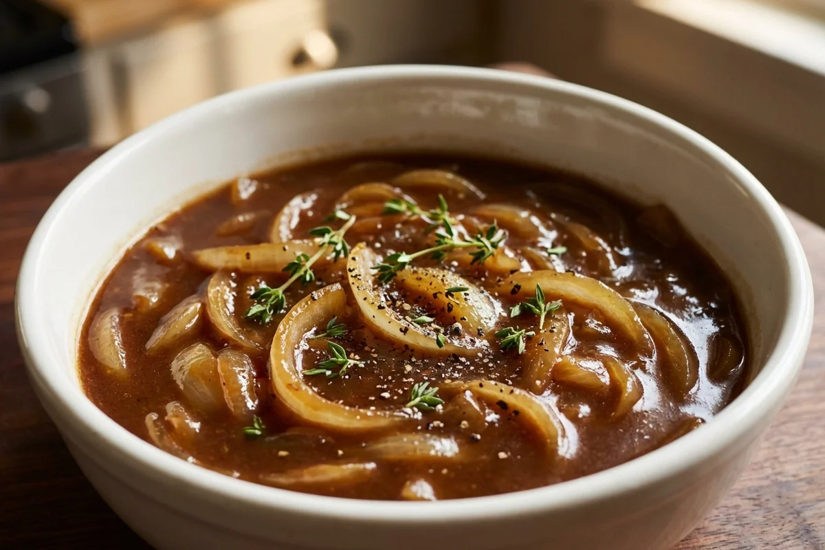 Onions and Gravy
