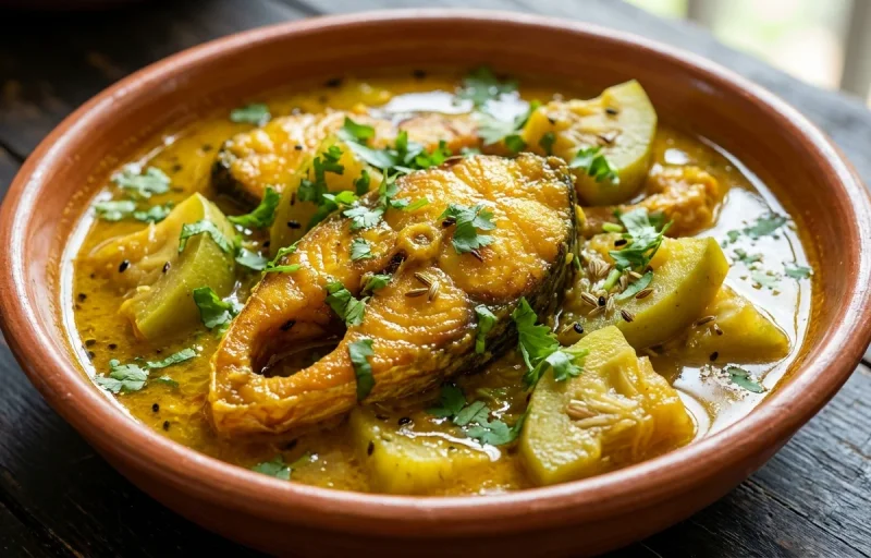 Ou Tenga Fish Curry