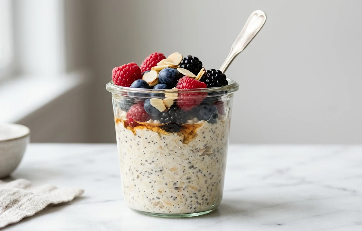 Overnight Oats with Vanilla
