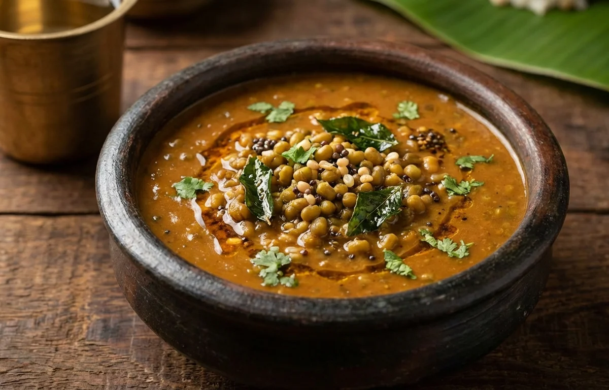 Pachai Payaru Kuzhambu