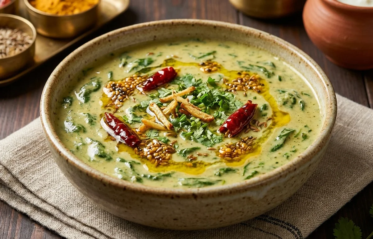 Palak ki Kadi