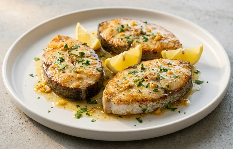 Pan-Seared Kingfish
