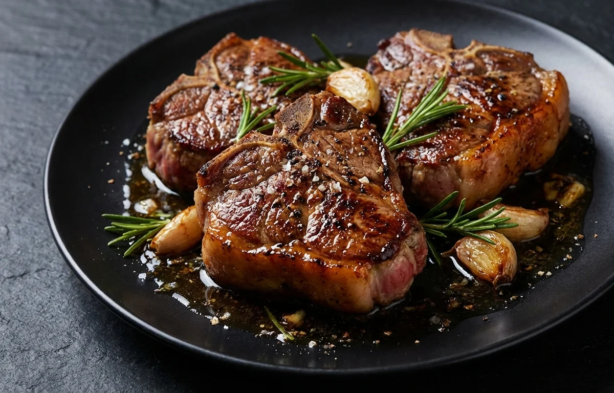 Pan-Seared Lamb Chops