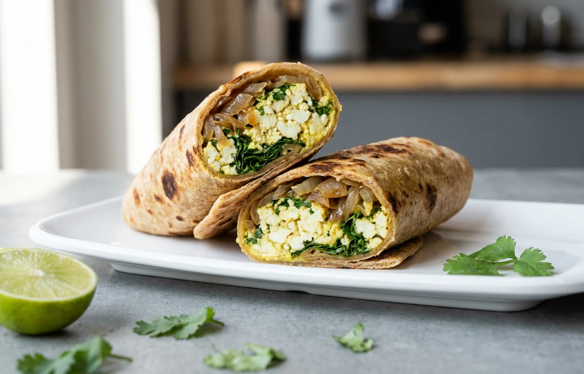 Paneer Bhurji Roll