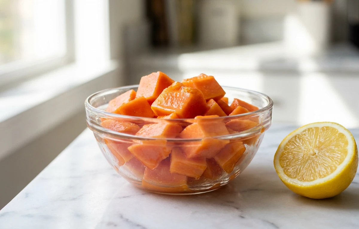 Papaya Cubes