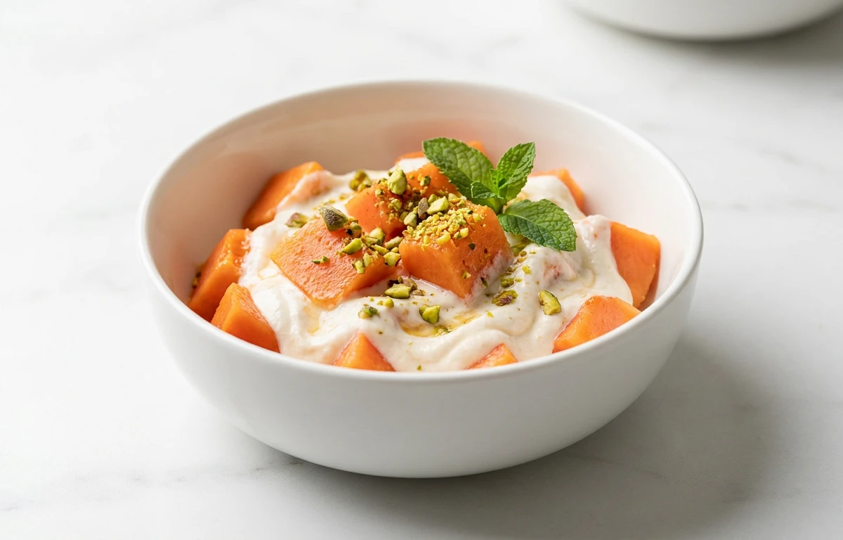 Papaya with Dahi