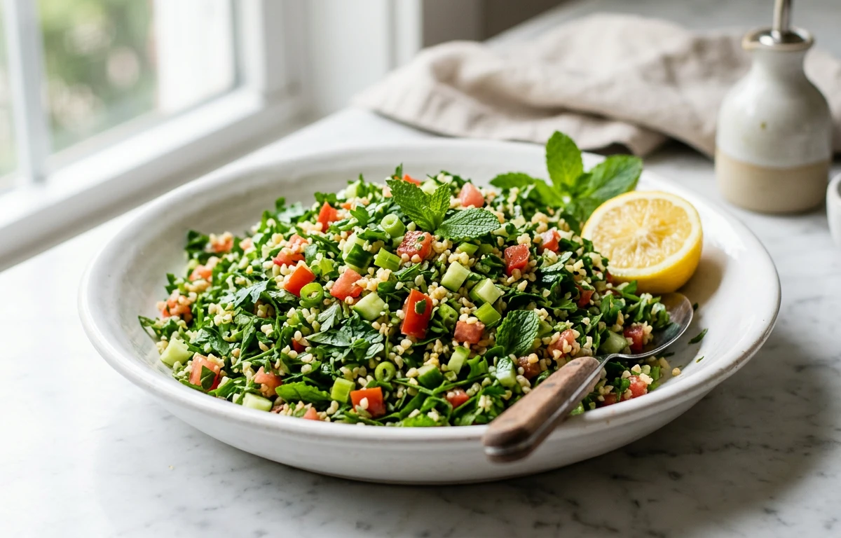 Parsley-Heavy Tabbouleh Salad