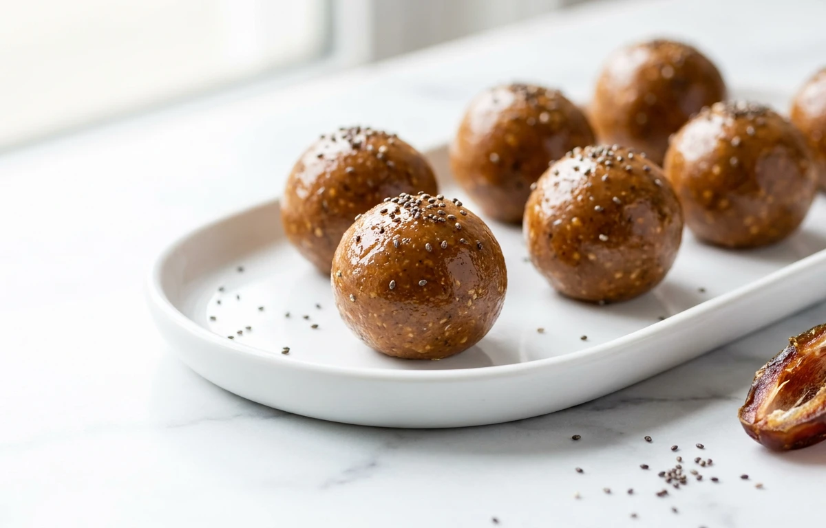 Peanut Butter & Date Energy Balls