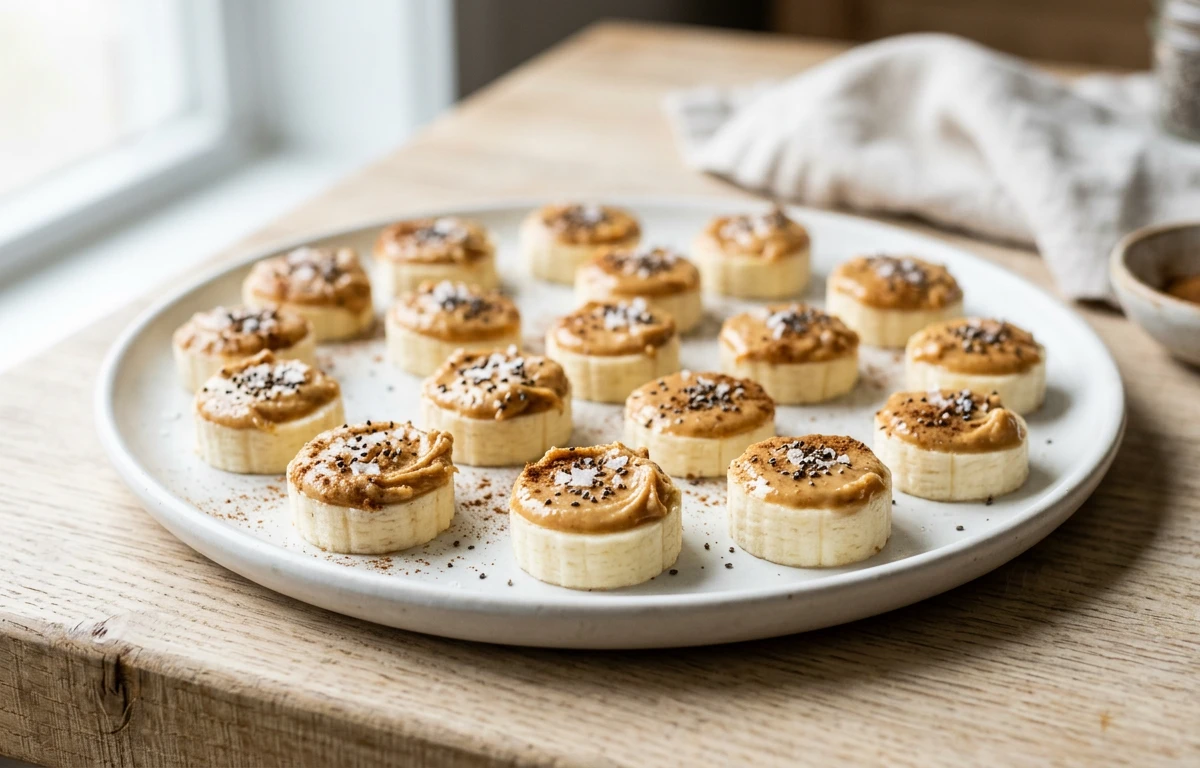 Peanut Butter Banana Coins