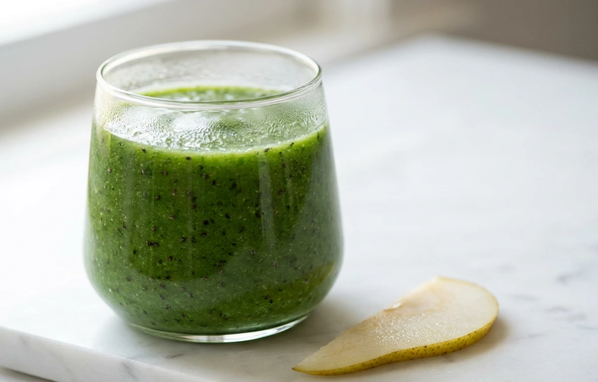 Pear, Ginger & Greens Smoothie
