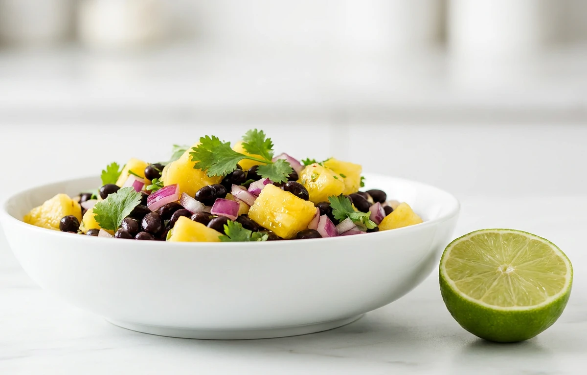 Pineapple & Black Bean Salsa