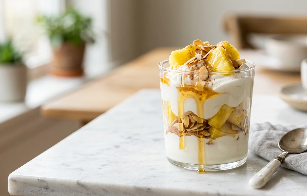 Pineapple & Yogurt Parfait