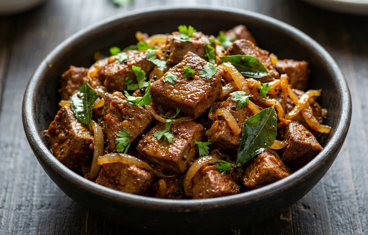 Pork Liver Fry