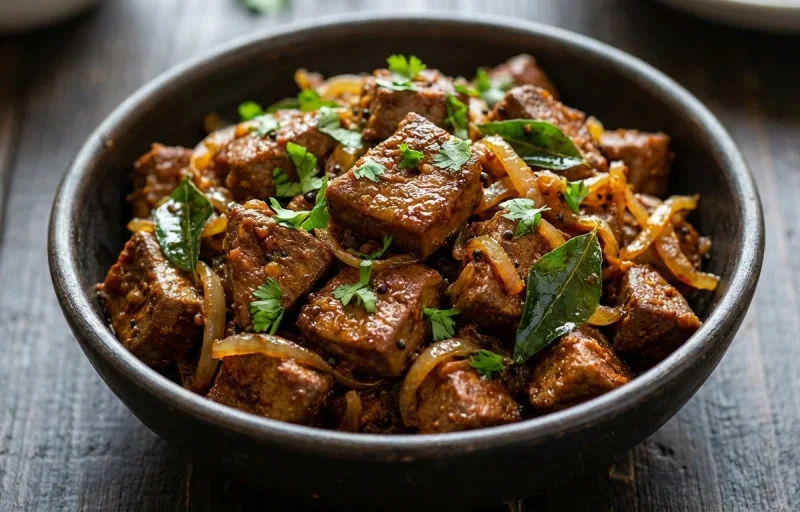 Pork Liver Fry