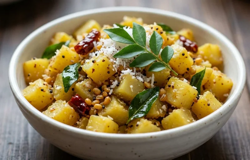 Potato Thoran