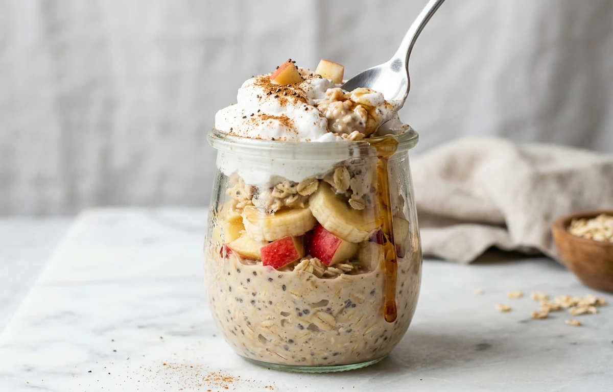 Prebiotic-Packed Overnight Oats