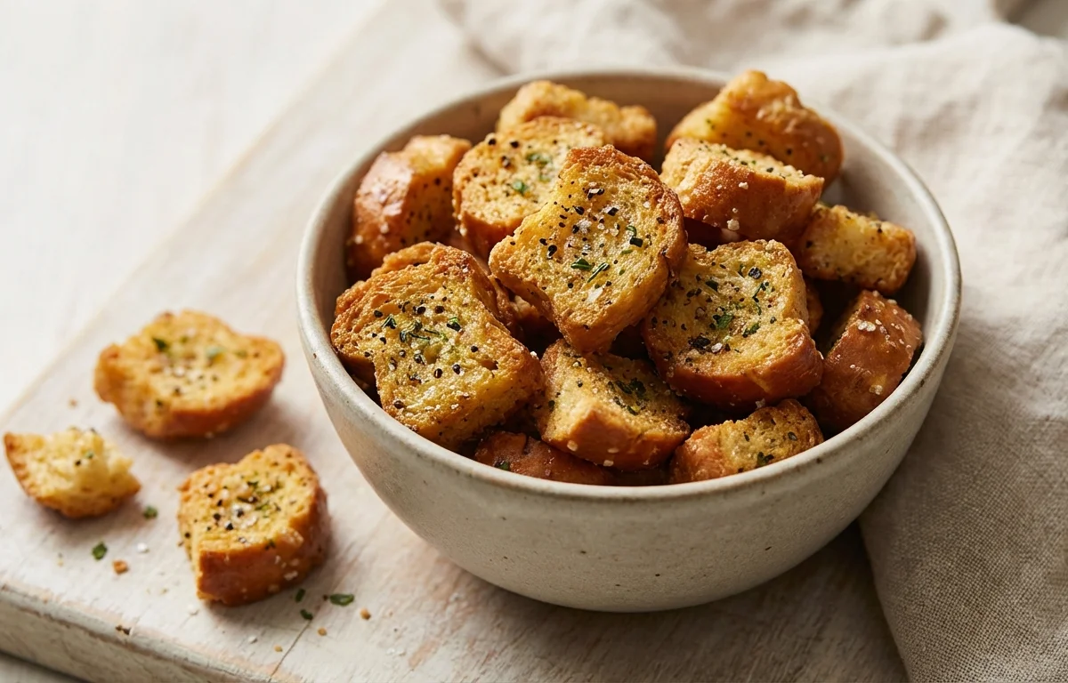 Pretzel Croutons