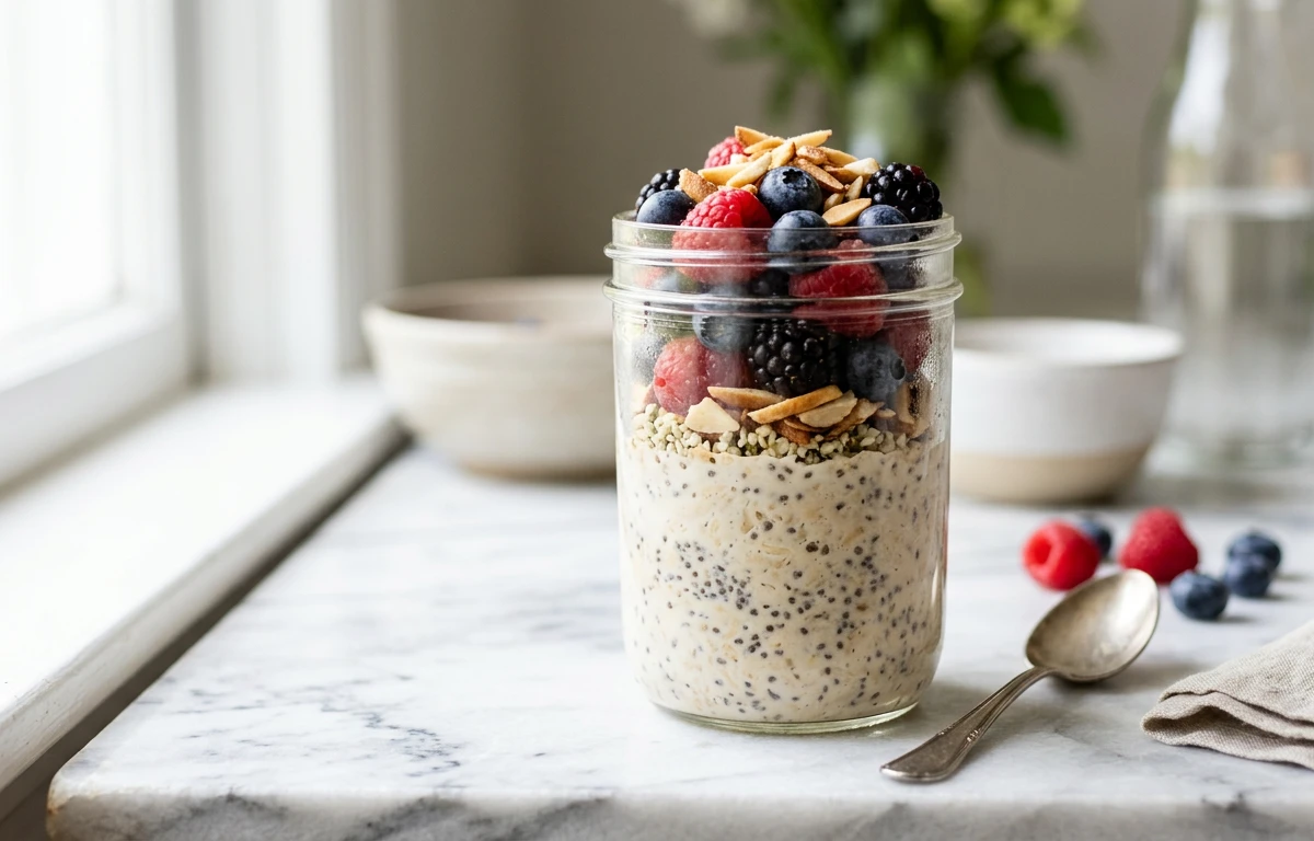 Protein-Boosted Overnight Oats
