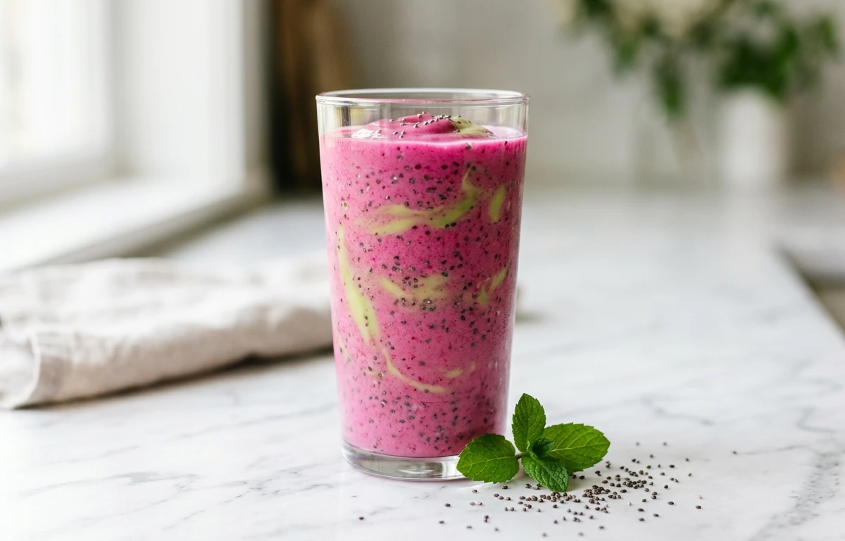 Protein-Packed Dragon Fruit Smoothie