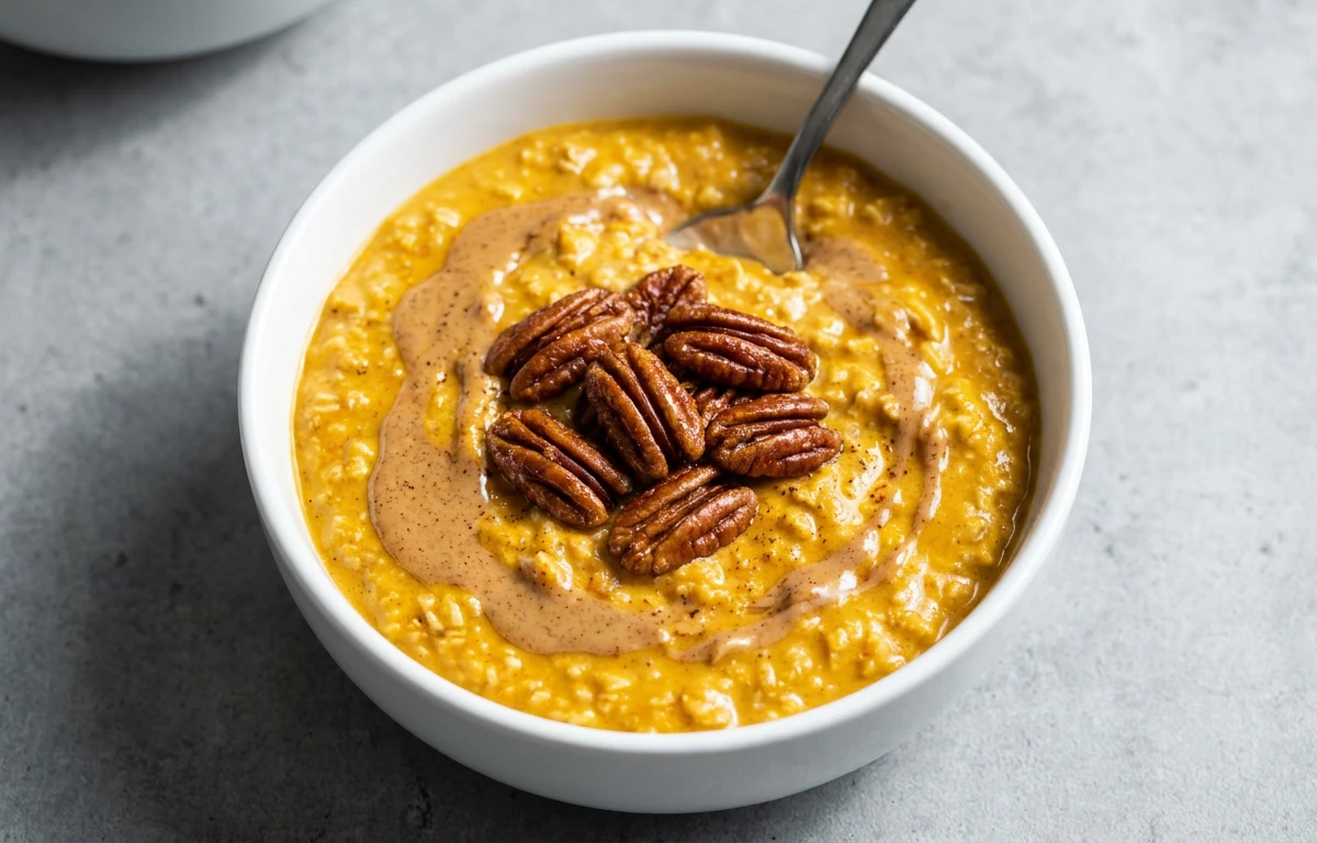 Pumpkin Pie Protein Overnight Oats
