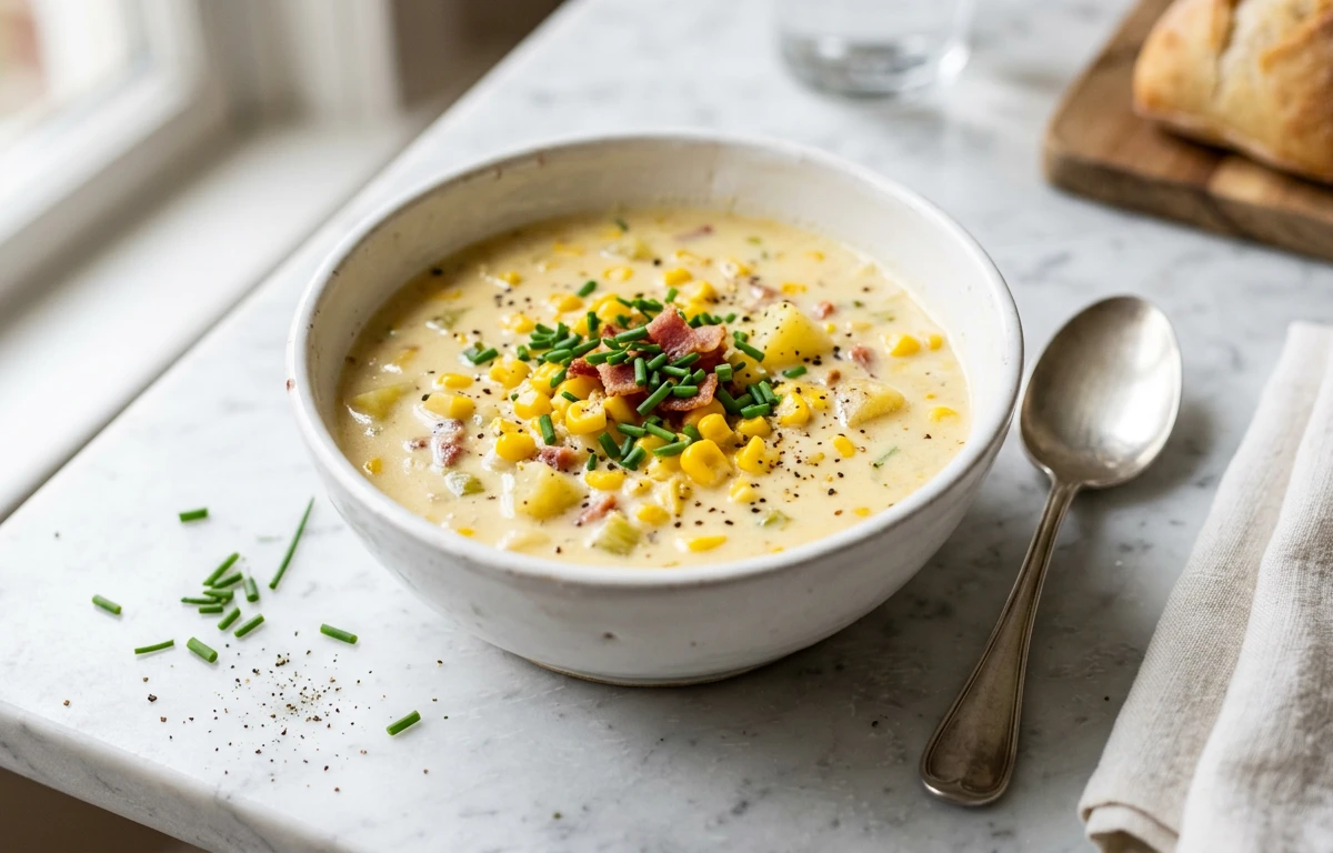 Quick & Creamy Corn Chowder