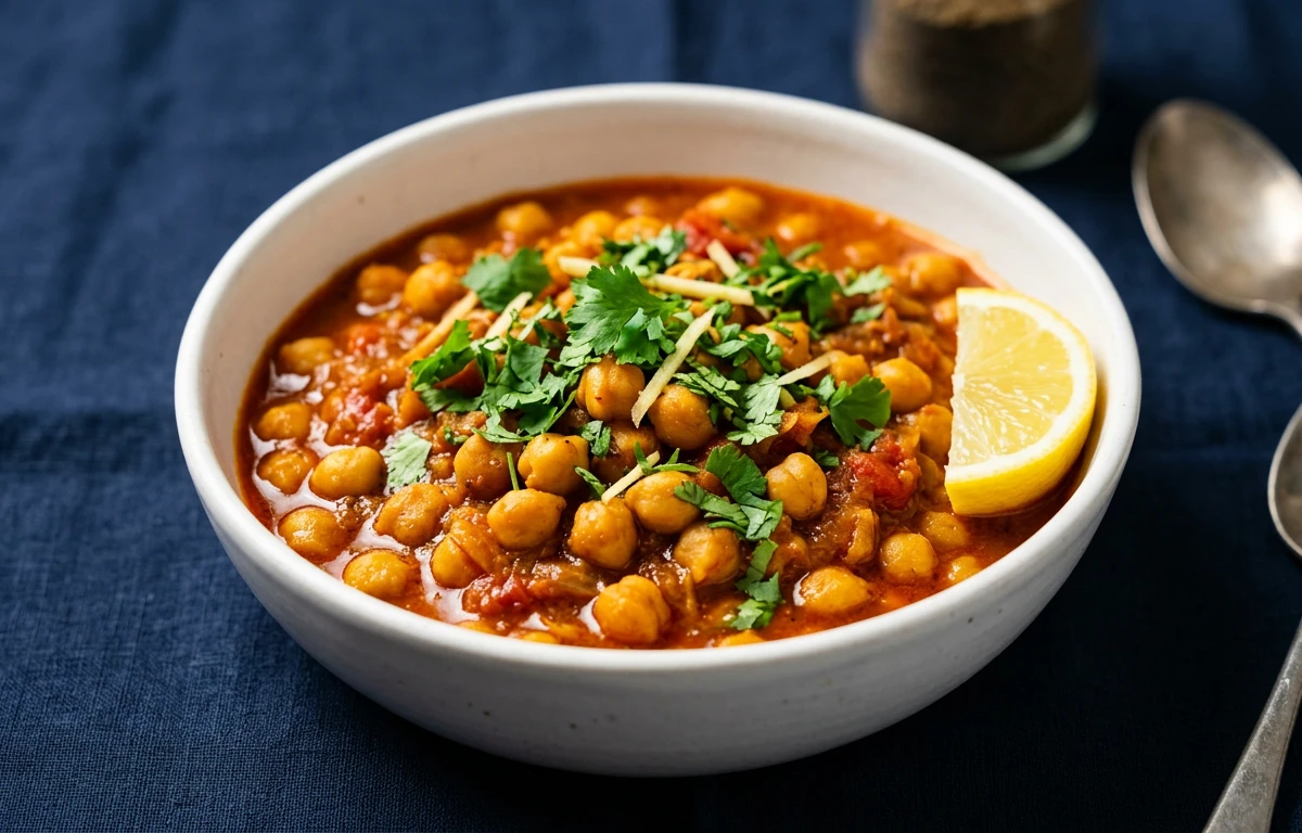 Quick & Light Chana Masala