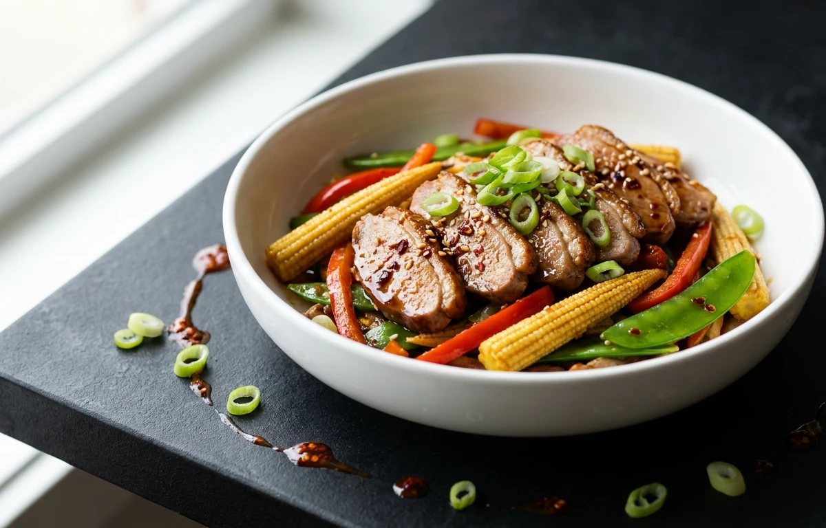 Quick Chicken & Baby Corn Stir-fry