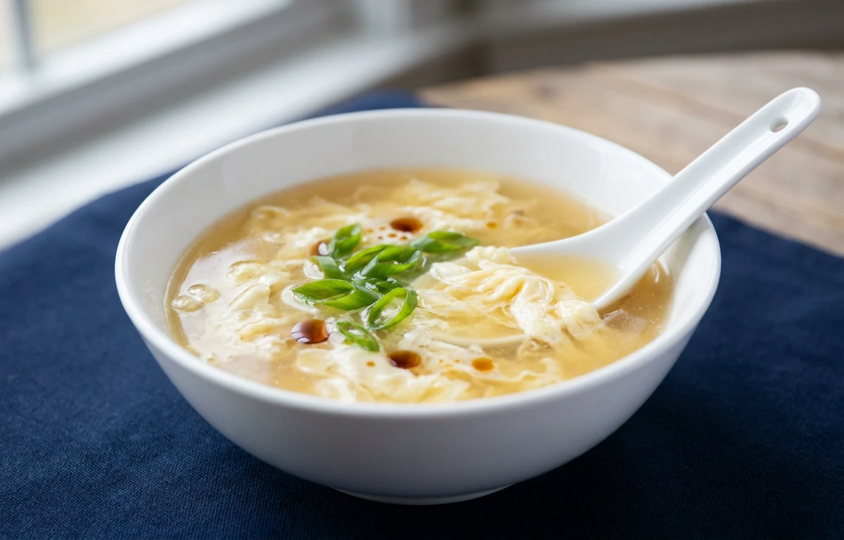 Quick Egg Drop Soup