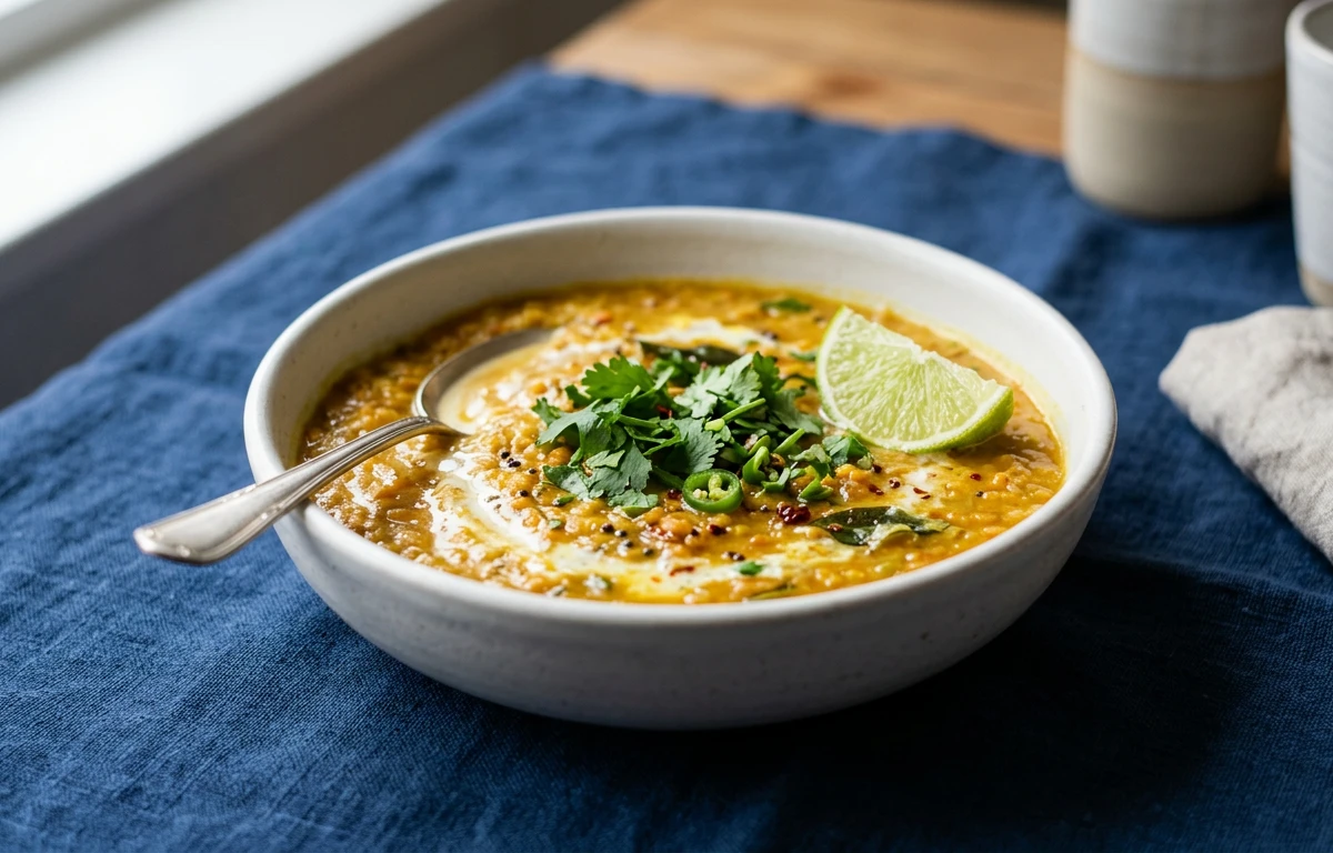 Quick Red Lentil Dal