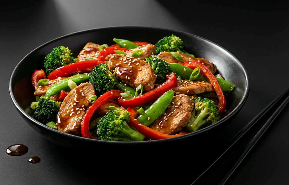 Quick Turkey & Vegetable Stir-Fry