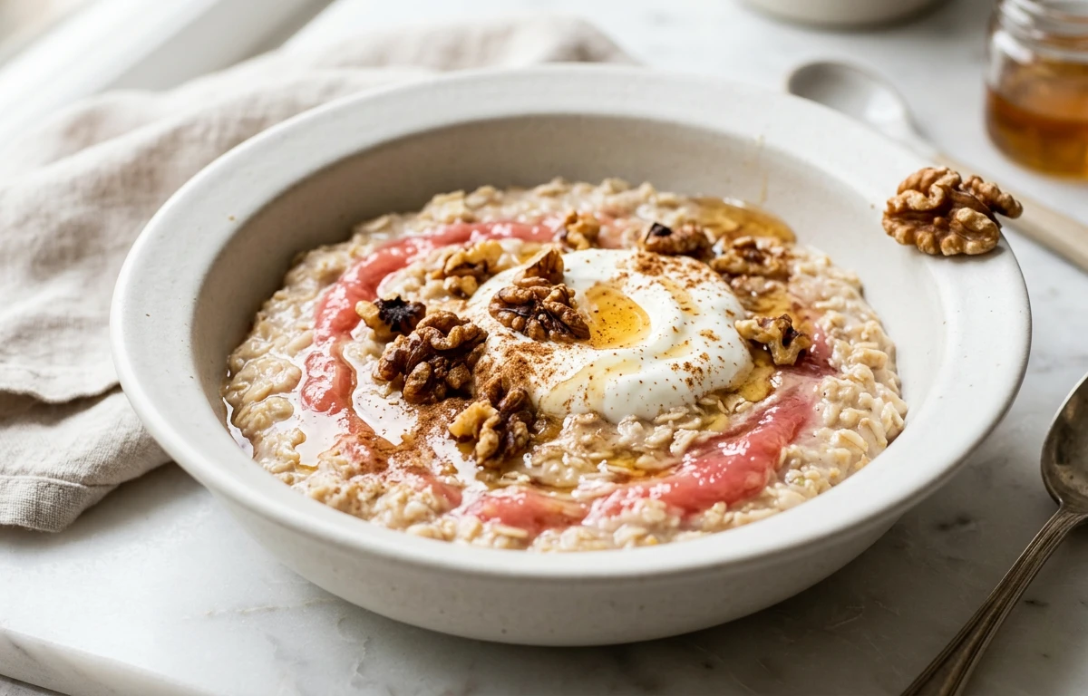 Quince & Walnut Oatmeal Bowl