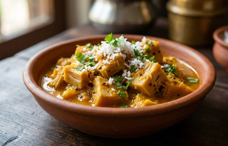 Raw Jackfruit Sabzi