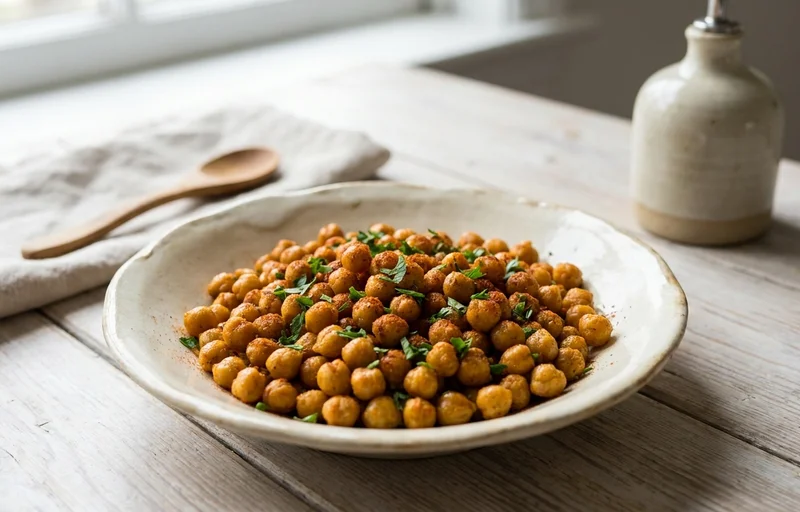 Roasted Spiced Chickpeas