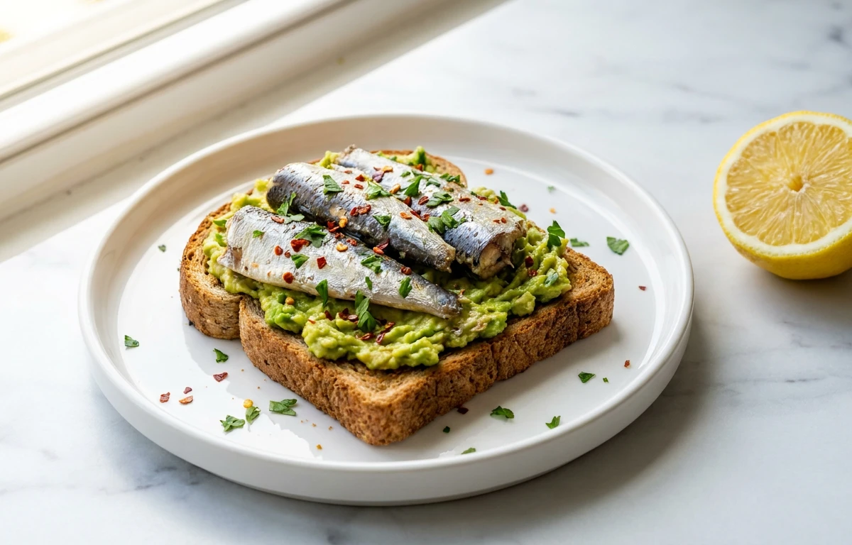 Sardine & Avocado Toast
