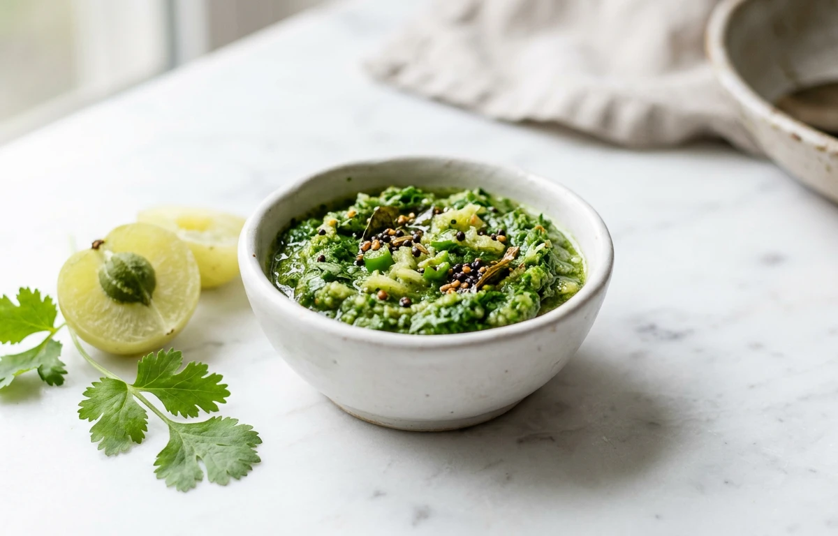 Savory Amla & Cilantro Chutney