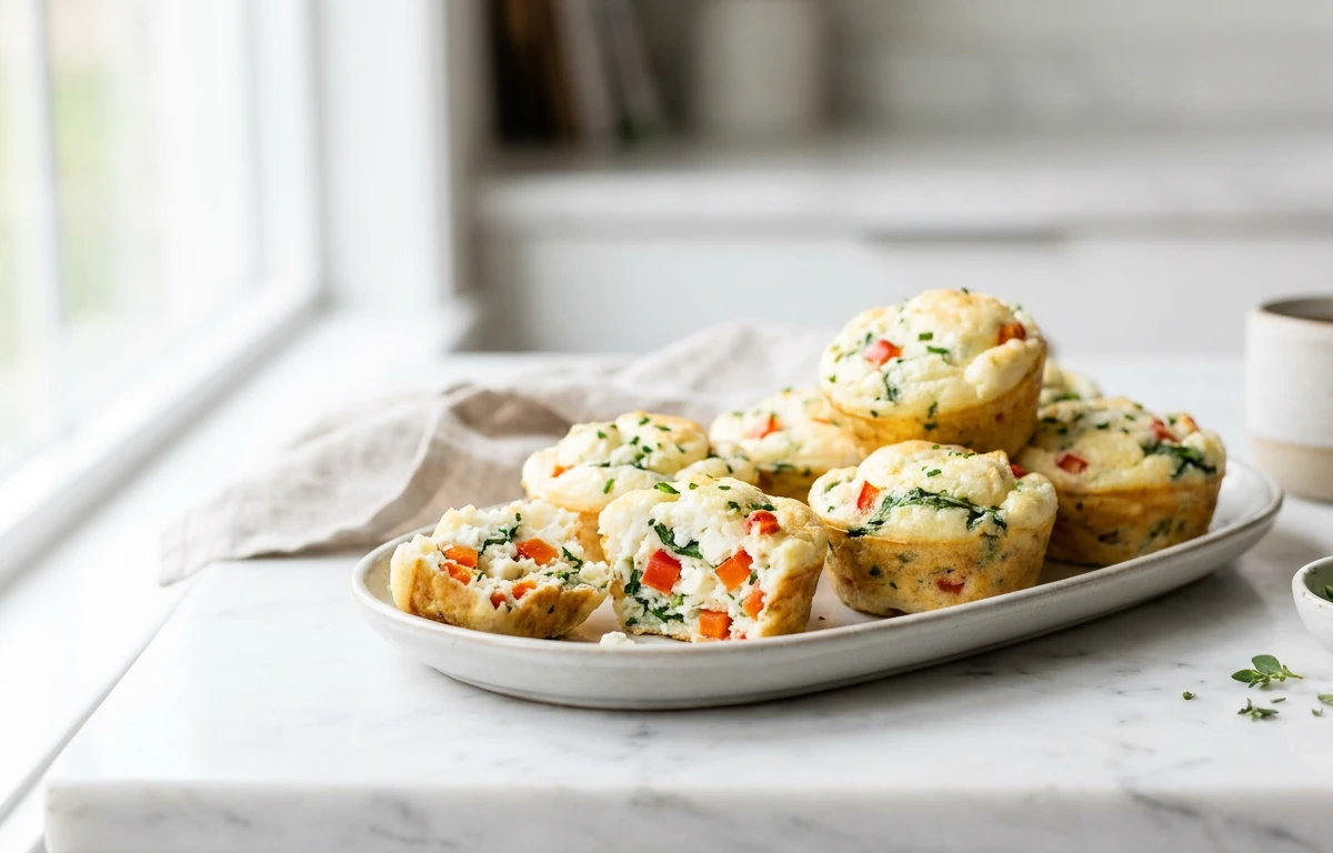 Savory Egg White Muffins