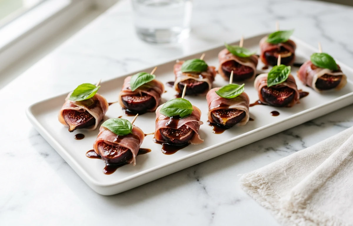 Savory Fig & Prosciutto Bites