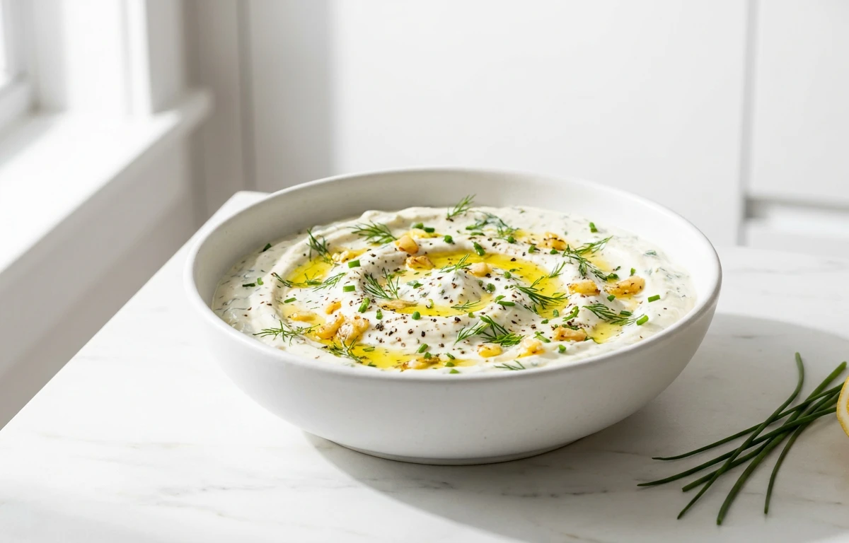 Savory Herb & Garlic Skyr Dip