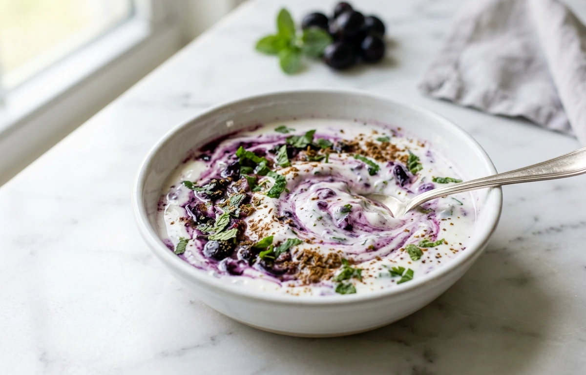 Savory Jamun Raita