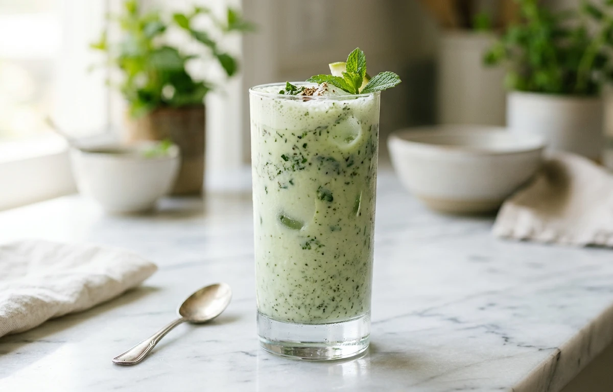 Savory Mint Lassi