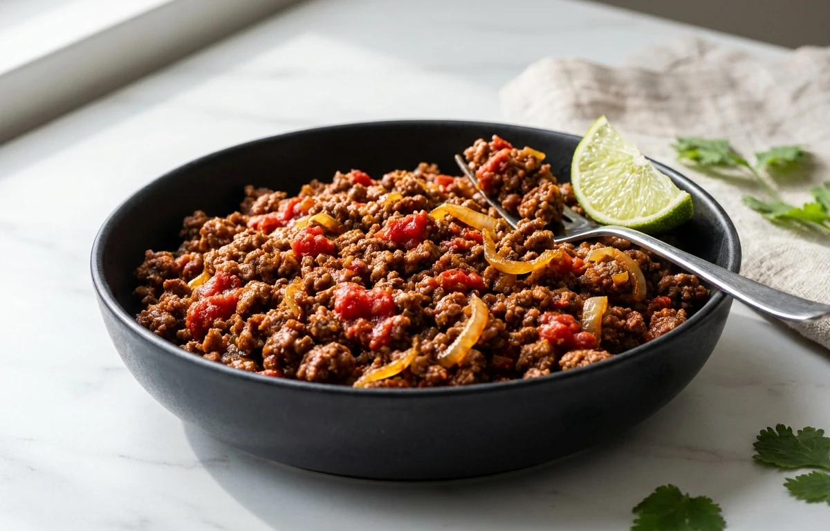 Seasoned Ground Beef Taco Meat