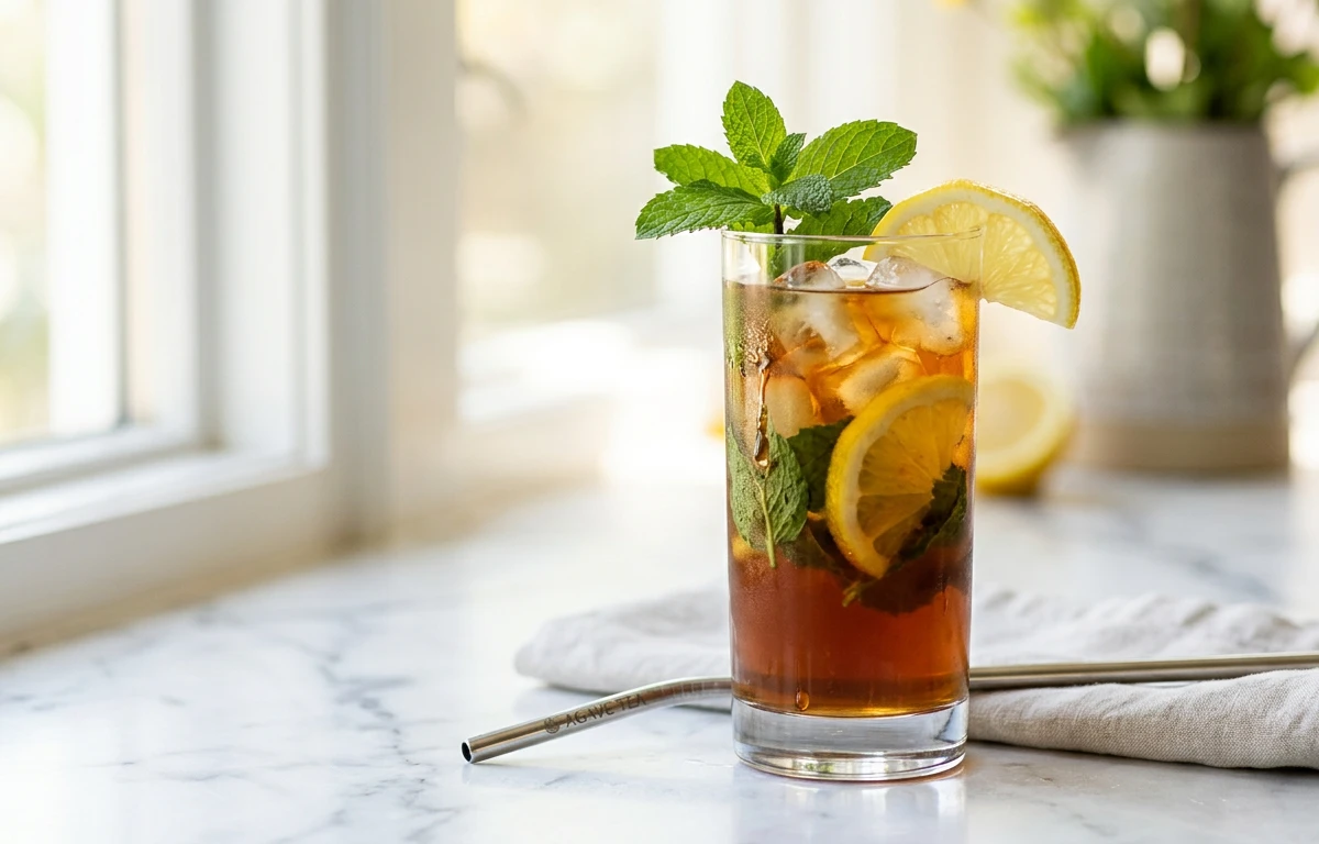 Simple Agave Iced Tea