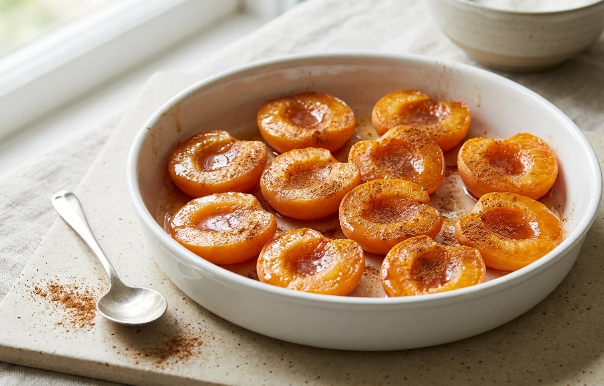Simple Baked Apricots