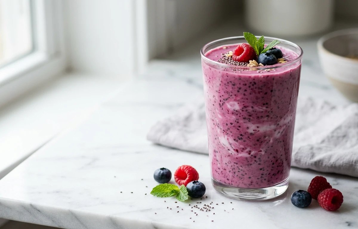 Simple Berry Protein Smoothie