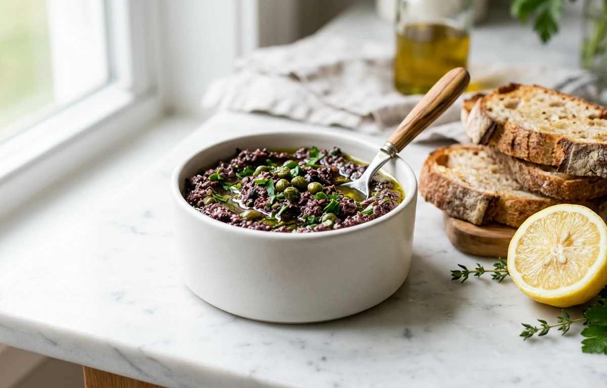 Simple Black Olive Tapenade